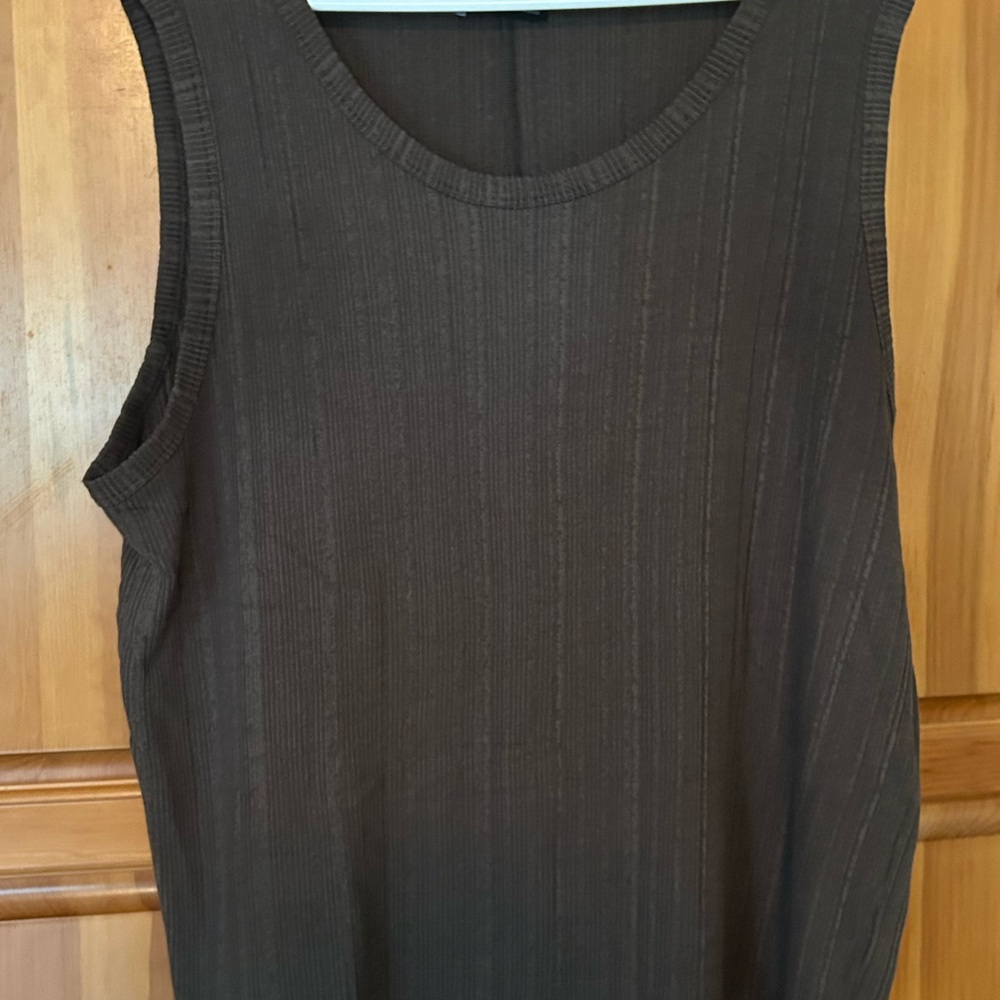 Zara Brown Men's Tank Top